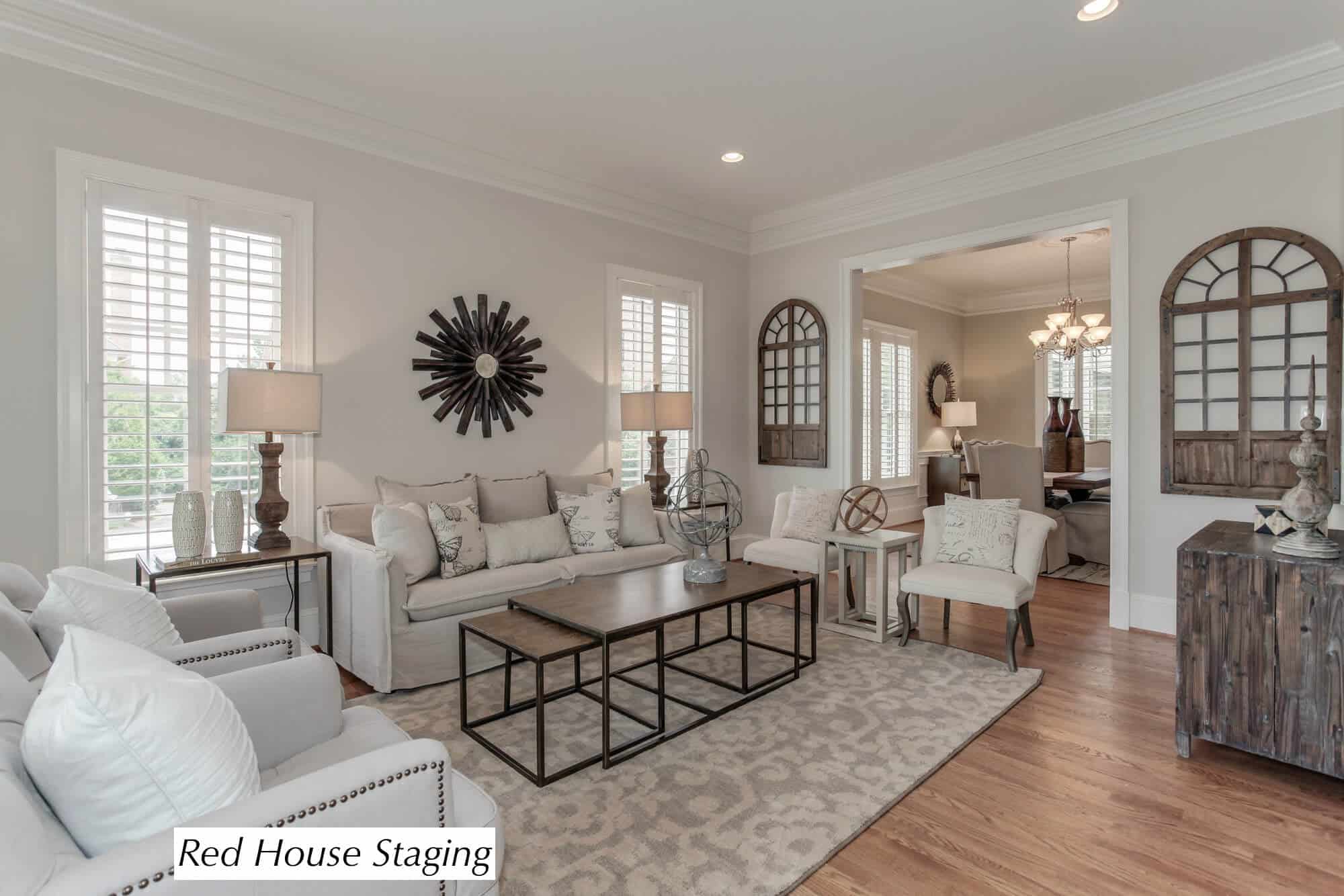 One way to find a home staging expert is by word of mouth.