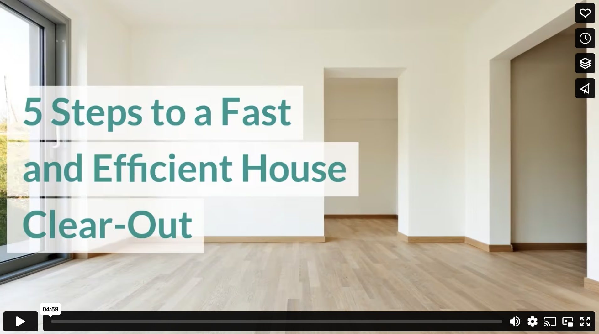 5 Steps to a Fast and Efficient House Clear-Out