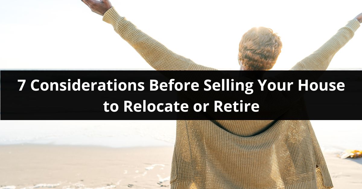 things to do before selling a house to retire