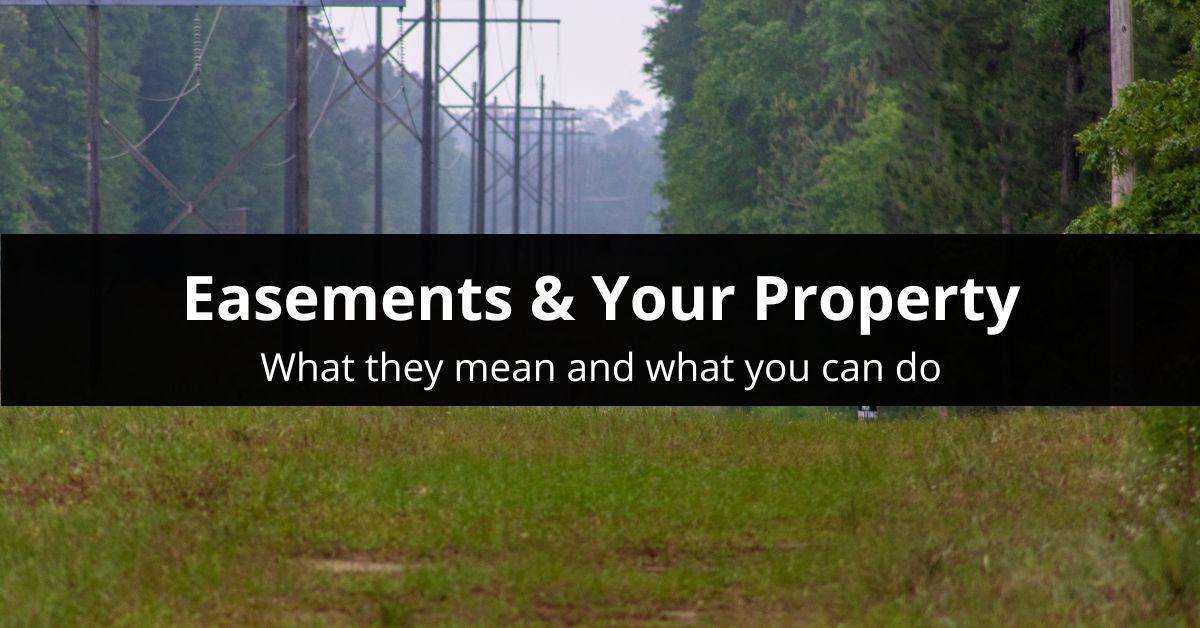 types of easements and what they mean